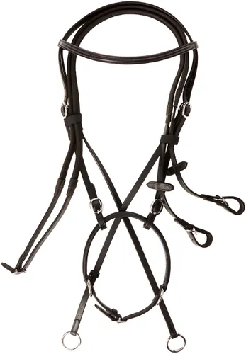 Cwell Equine New ** Cross Over ** Bitless Leather Bridle