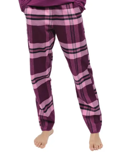 Cyberjammies Womens 9860 Eve Pyjama Pants - Purple Cotton