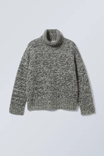 Cypher Wool Blend Turtleneck Sweater - Brown