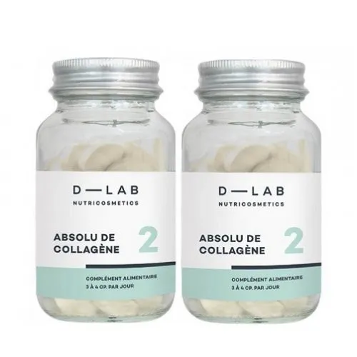 D-LAB Nutricosmetics Absolu de Collagène Pure Collagen Food Supplement 2 Months