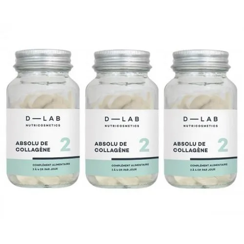 D-LAB Nutricosmetics Absolu de Collagène Pure Collagen Food Supplement 3 Months