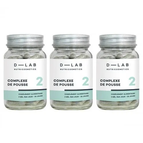 D-LAB Nutricosmetics Complexe de Pousse Food Supplement For Hair Growth 3 Months
