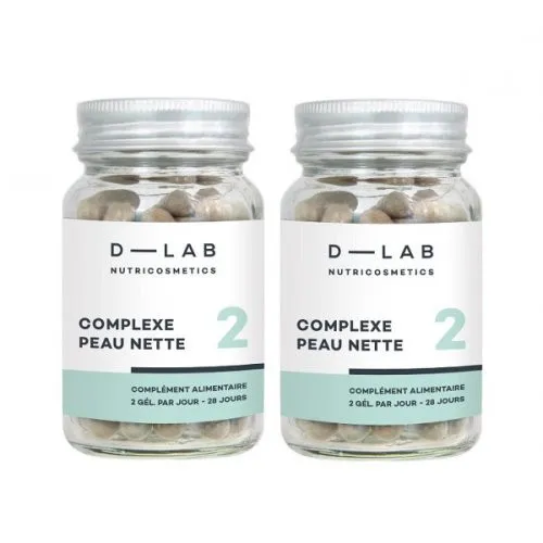 D-LAB Nutricosmetics Complexe Peau Nette Clear Skin Complex 2 Months