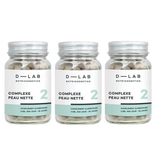 D-LAB Nutricosmetics Complexe Peau Nette Clear Skin Complex 3 Months