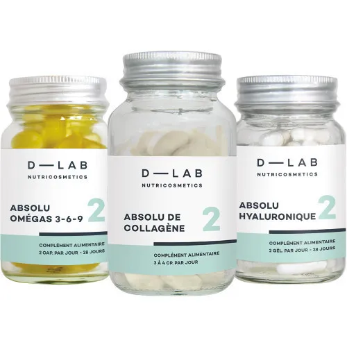 D-LAB Nutricosmetics Jeunesse-Absolue Pure-Nutrition Food Supplement For Firmer Skin Gift set