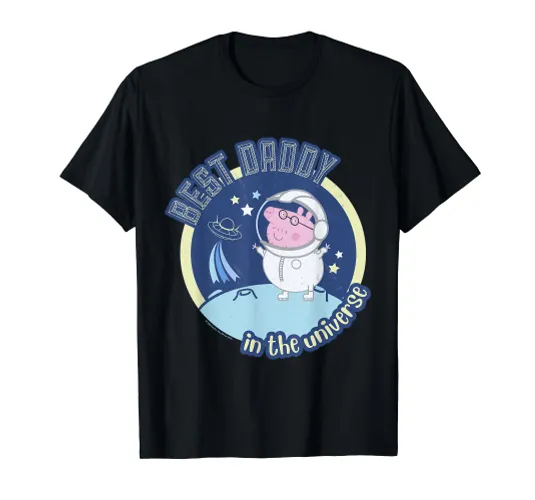 Daddy Pig Best Daddy in the Universe T-Shirt