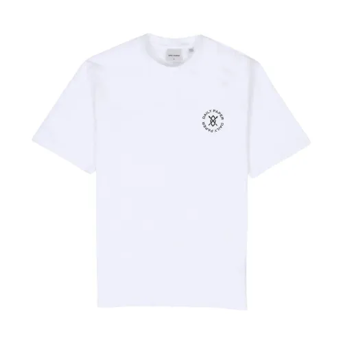 Daily Paper , 1000112 Short Sleeve T-Shirt ,White male, Sizes: