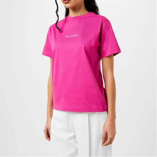DAILY PAPER Esy Short Sleeve T Shirt - Pink