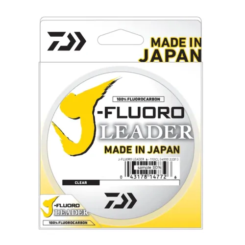 Daiwa J-Fluoro Fluorocarbon Leader Clear with Parrallel