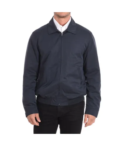 Daniel Hechter Mens Waterproof jacket with zipper closure 171222-50181 man - Blue