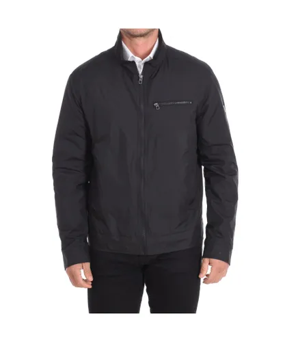 Daniel Hechter Mens Waterproof jacket with zipper closure 171223-50186 man - Black