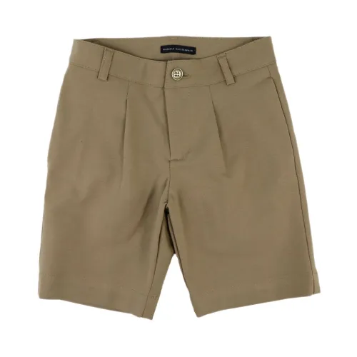 Daniele Alessandrini , Camel Bermuda Shorts with Pockets ,Brown male, Sizes: