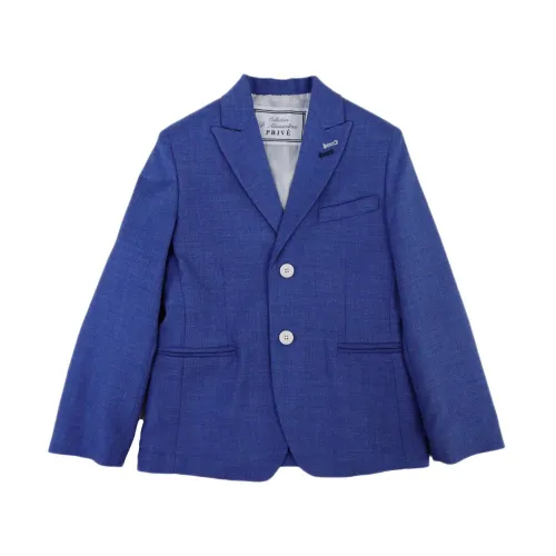 Daniele Alessandrini , Royal Blue Blazer Jacket ,Blue male, Sizes: