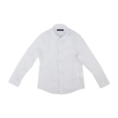 Daniele Alessandrini , White Cotton Shirt ,White male, Sizes: