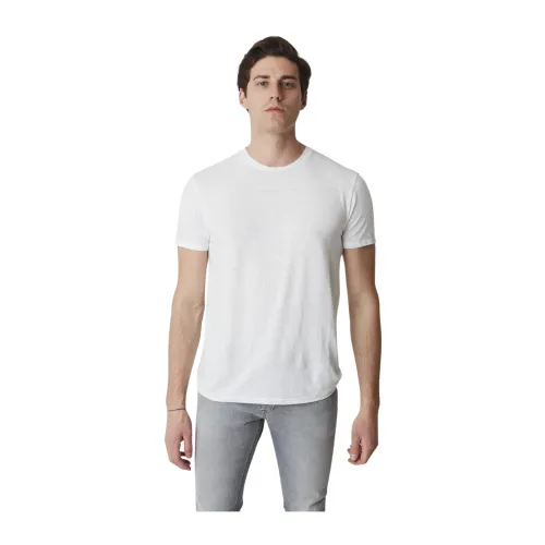 Daniele Fiesoli , Crew Neck T-Shirt ,White male, Sizes: