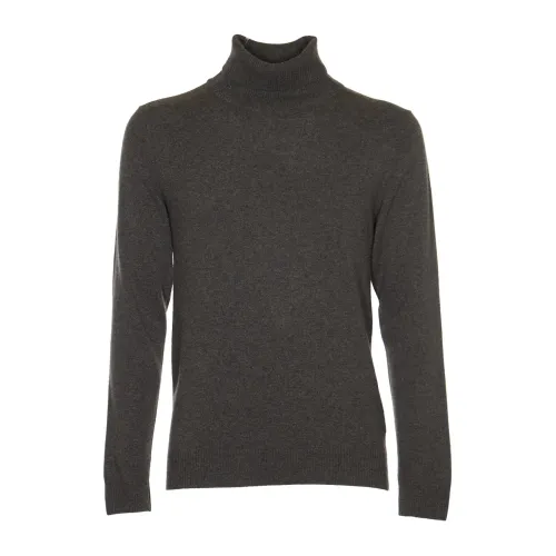 Daniele Fiesoli , Cyclist Shaved Cashmere Blend Turtleneck ,Gray male, Sizes: