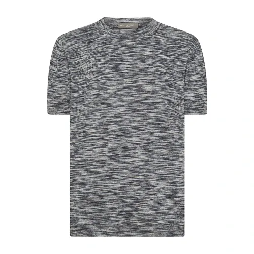 Daniele Fiesoli , Grey T-shirts and Polos Collection ,Gray male, Sizes: