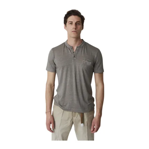 Daniele Fiesoli , Korean Style T-Shirt ,Gray male, Sizes: