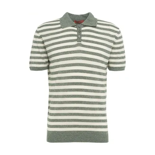 Daniele Fiesoli , Men's Clothing T-Shirts & Polos Green Ss24 ,Green male, Sizes: