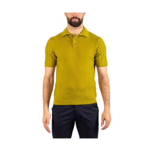 Daniele Fiesoli , Mens Polo Shirt ,Green male, Sizes: