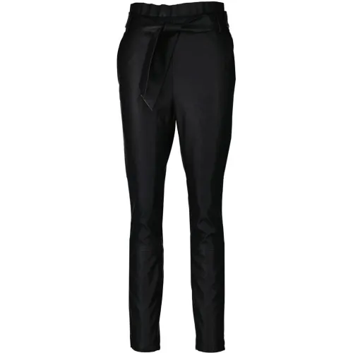 Dante 6 , Slim-fit Trousers ,Black female, Sizes: