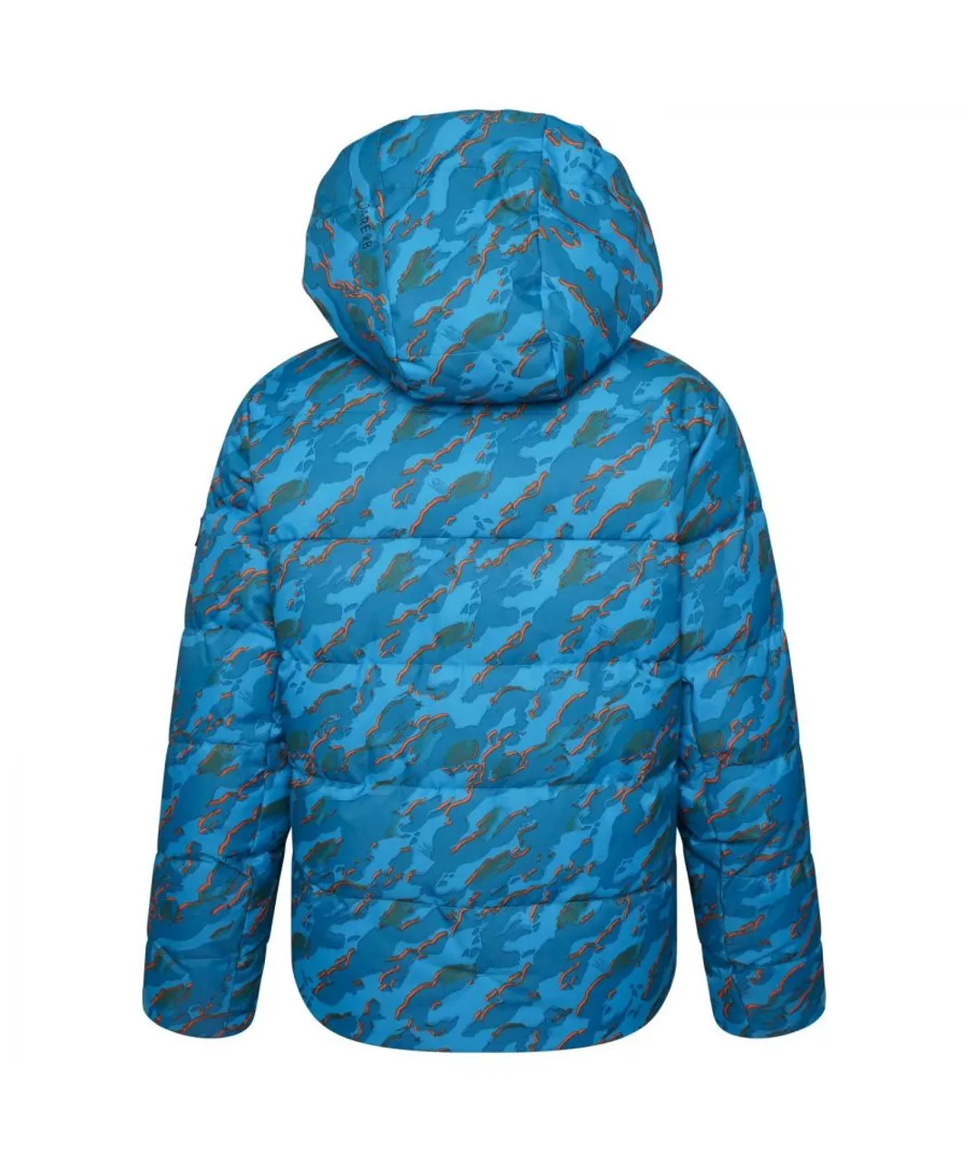Dare 2B Boys All About Camo Ski Jacket (Fjord Blue)