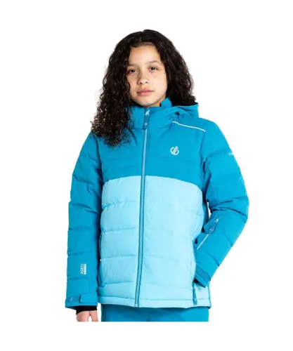 Dare 2B Boys Cheerful II Waterproof Breathable Ski Jacket - Blue