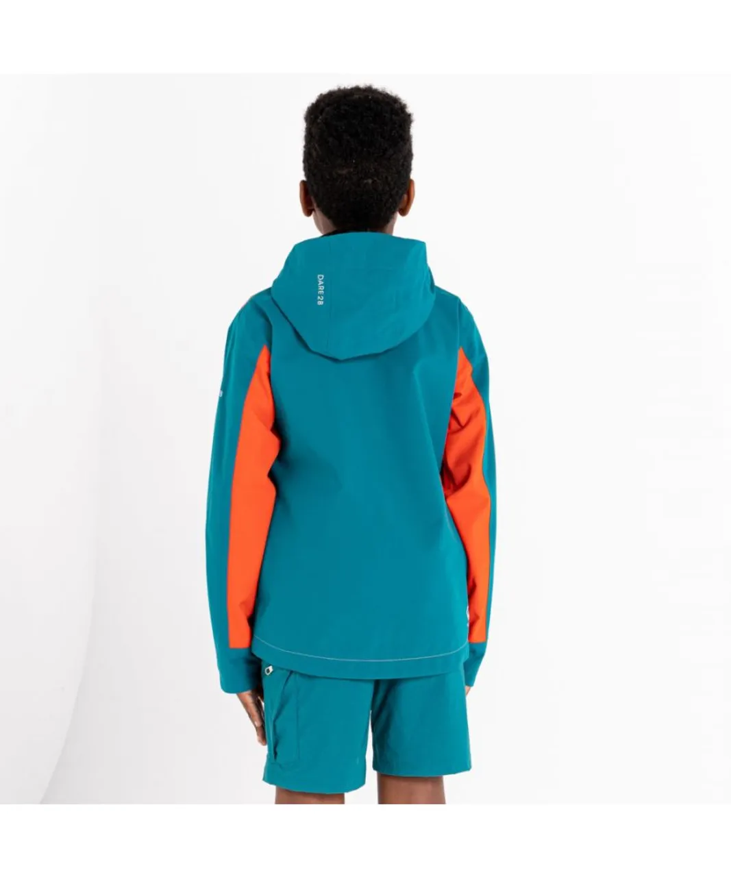 Dare 2B Boys Explore Jacket Breathable Waterproof - Green