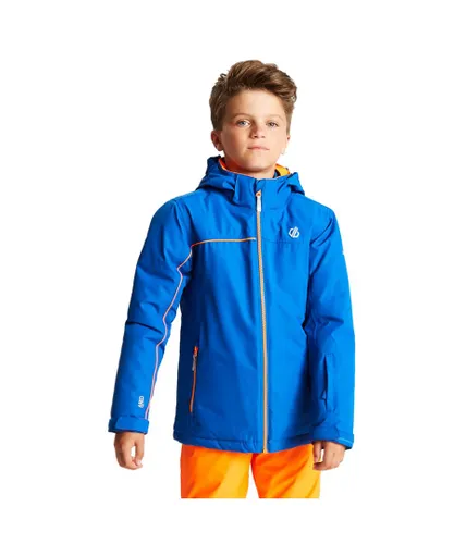 Dare 2B Boys Legit Water Repellent Hooded Ski Jacket - Blue
