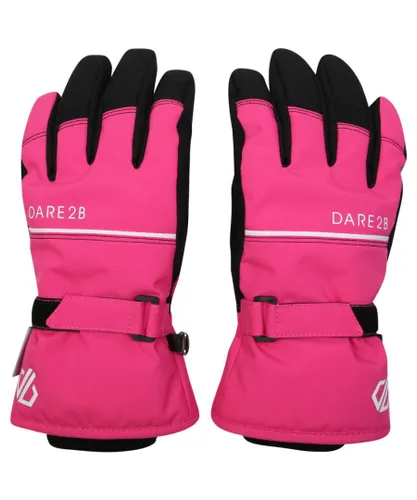 Dare 2B Boys Restart Insulated Lined Winter Gloves - Pink