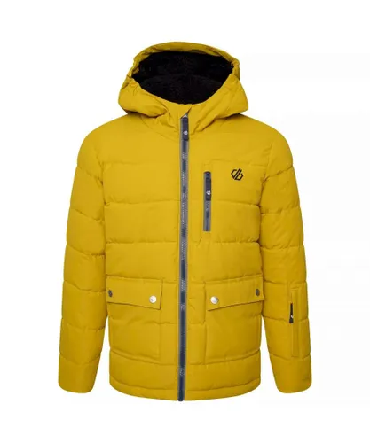 Dare 2B Boys Waterproof Ski Jacket (Moss Yellow)