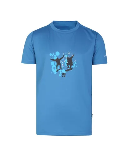 Dare 2B Childrens Unisex Childrens/Kids Amuse Skating Scene T-Shirt (Deep Water) - Blue