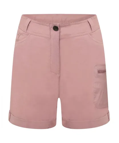 Dare 2B Dare2b Womens/Ladies Melodic II Multi Pocket Walking Shorts (Dusky Rose) - Pink