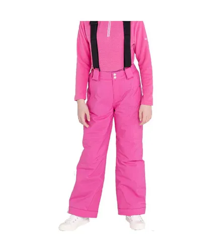 Dare 2B Girls Outmove II Waterproof Ski Trousers - Pink