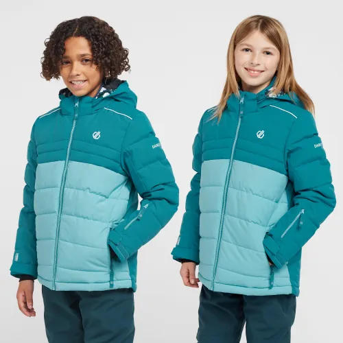 Dare 2B Kids' Cheerful Ii Recycled Waterproof Insulated Ski Jacket - Light Blue, LIGHT BLUE
