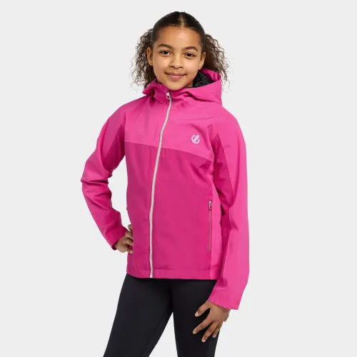 Dare 2B Kids' Explore Waterproof Jacket - Pink, Pink