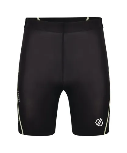 Dare 2B Mens Bold Short Cycling Pants - Black/White