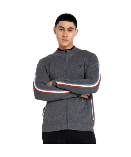 Dare 2B Mens Dutiful II Full Zip Soft Touch Sweater - Grey