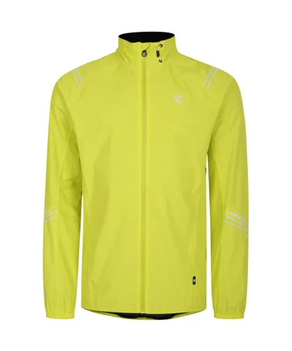 Dare 2B Mens Illume Pro Waterproof Breathable Cycling Jacket - Yellow