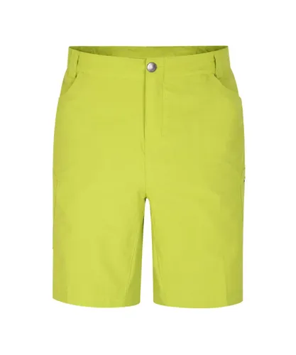 Dare 2B Mens Tuned In II Multi Pocket Walking Shorts (Green Algae) - Lime Green