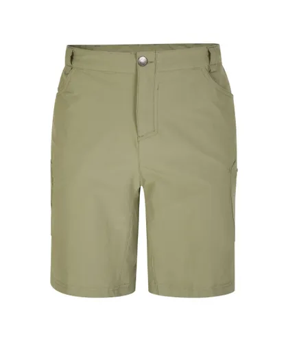 Dare 2B Mens Tuned In II Multi Pocket Walking Shorts (Oil Green)