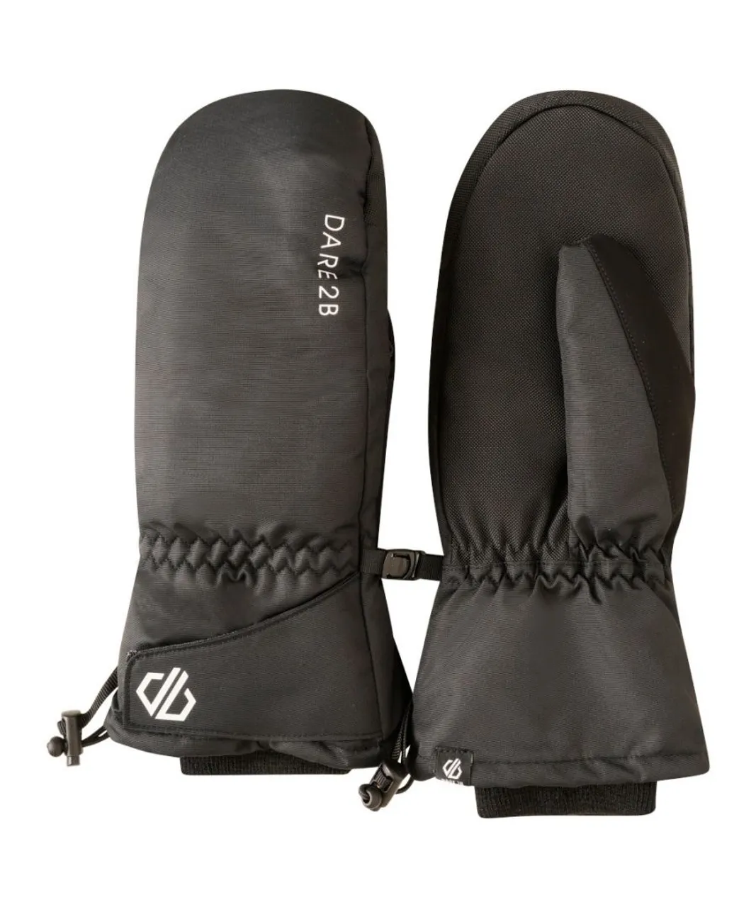 Dare 2B Mens Veracity II Insulated Padded Winter Mittens - Black - Size X-Large