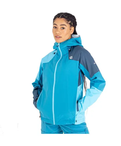 Dare 2B Womens Checkpoint III Waterproof Breathable Coat - Blue