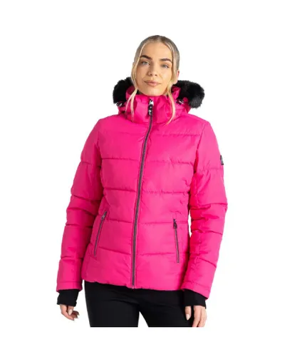 Dare 2B Womens Glamorize IV Waterproof Padded Ski Jacket - Pink