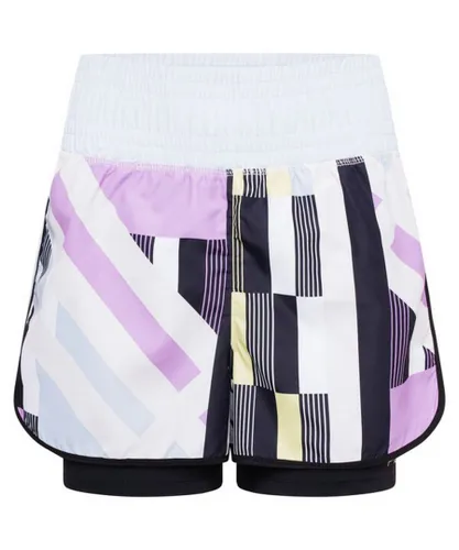 Dare 2B Womens/Ladies Henry Holland Enlivened Active Shorts (White)