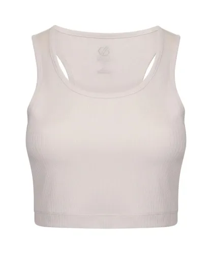 Dare 2B Womens/Ladies Lounge About Crop Top (Barley White)