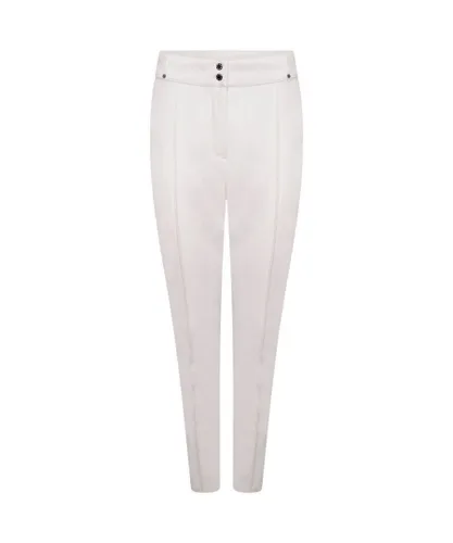 Dare 2B Womens/Ladies Sleek Ski Trousers (White)