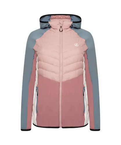Dare 2B Womens/Ladies Surmount II Wool Hybrid Jacket (Powder Pink/Mesa Rose) - Multicolour