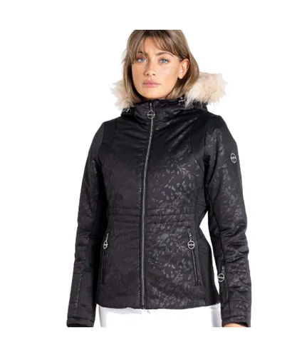 Dare 2B Womens Prestige II Waterproof Breathable Ski Jacket - Black