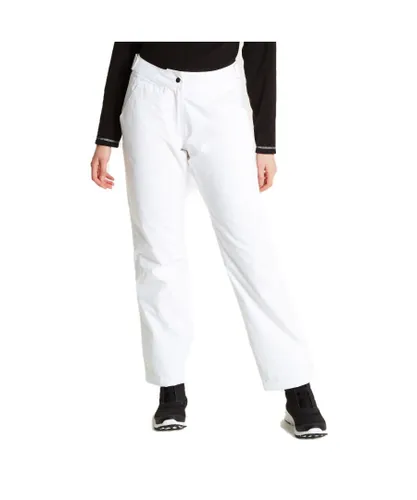 Dare 2B Womens Rove Waterproof Breathable Ski Trousers Pants - White
